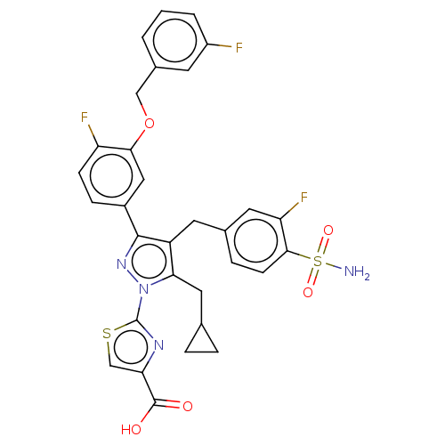 Chemical structure of BindingDB Monomer ID 489147