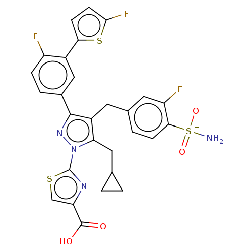 Chemical structure of BindingDB Monomer ID 489150
