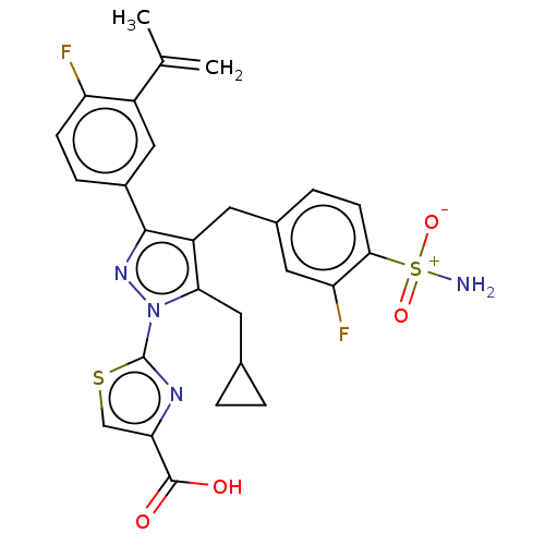 Chemical structure of BindingDB Monomer ID 489153