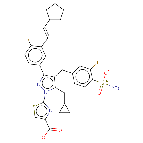 Chemical structure of BindingDB Monomer ID 489154
