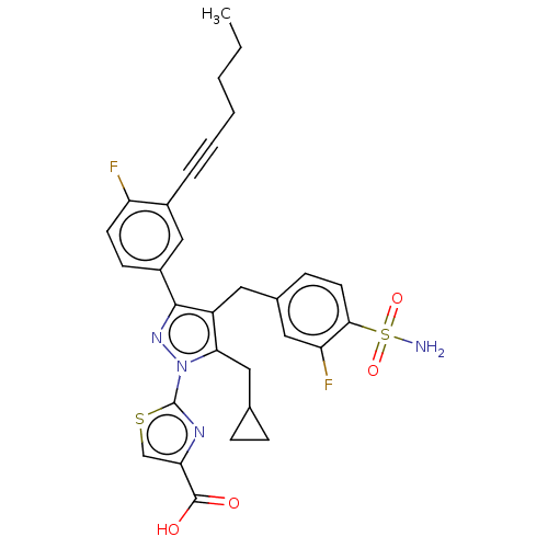 Chemical structure of BindingDB Monomer ID 489158