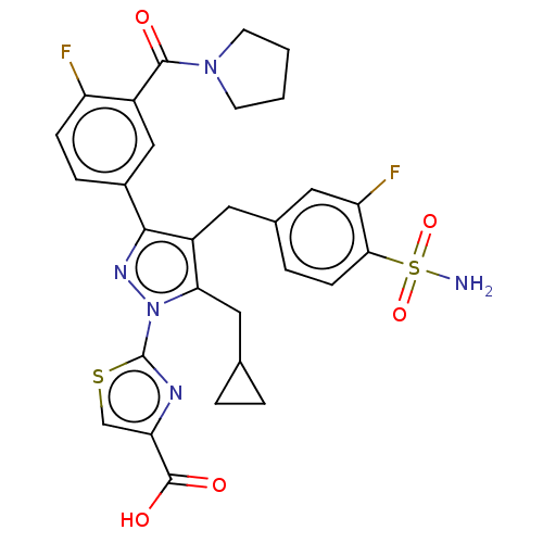 Chemical structure of BindingDB Monomer ID 489162