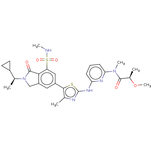 Chemical structure of BindingDB Monomer ID 489242
