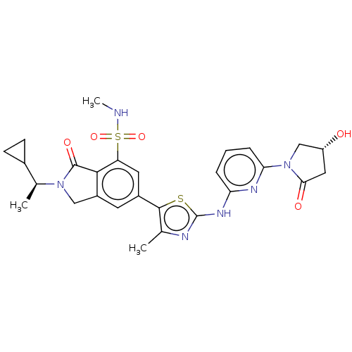 Chemical structure of BindingDB Monomer ID 489282