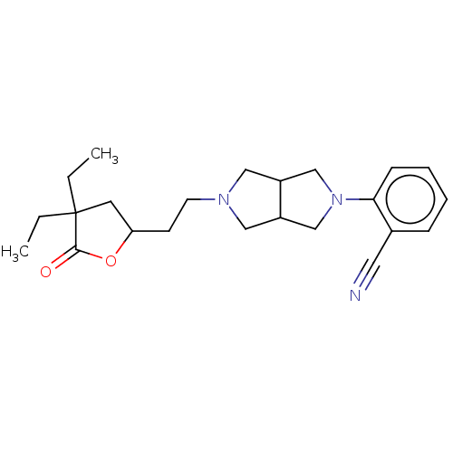 Chemical structure of BindingDB Monomer ID 489605