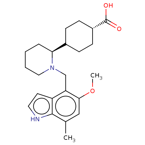 Chemical structure of BindingDB Monomer ID 489634