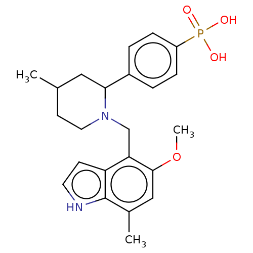 Chemical structure of BindingDB Monomer ID 489641
