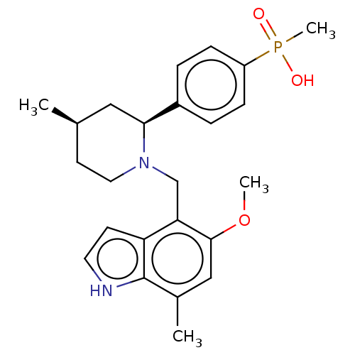 Chemical structure of BindingDB Monomer ID 489644