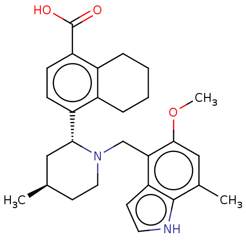 Chemical structure of BindingDB Monomer ID 489651