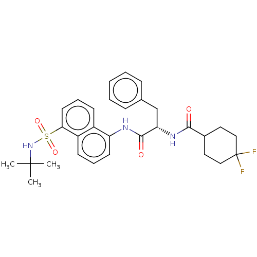 Chemical structure of BindingDB Monomer ID 489727