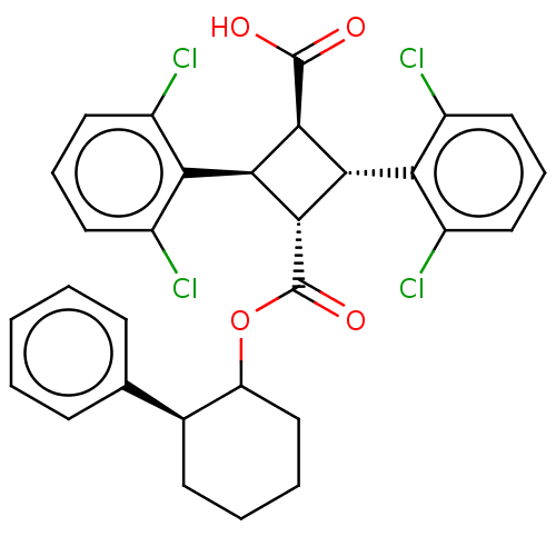 Chemical structure of BindingDB Monomer ID 489736