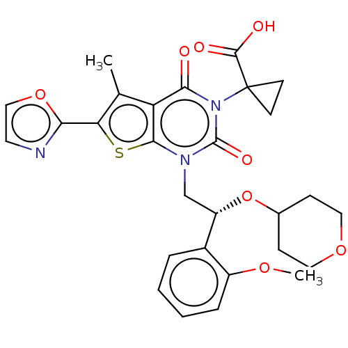 Chemical structure of BindingDB Monomer ID 489789