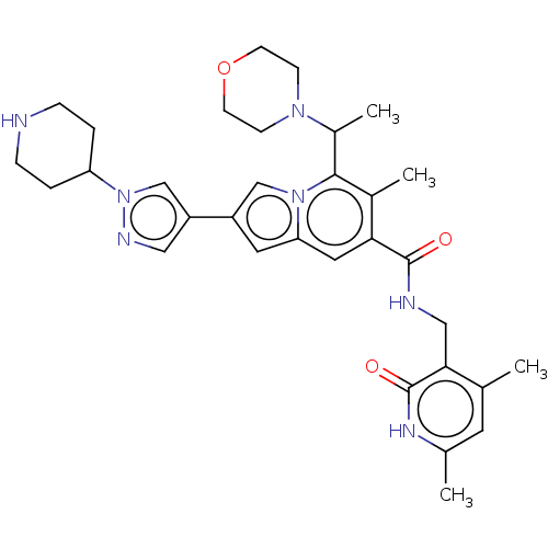 Chemical structure of BindingDB Monomer ID 490167