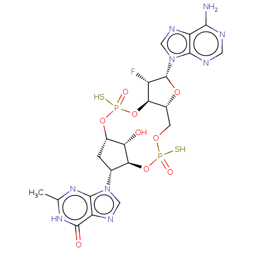 Chemical structure of BindingDB Monomer ID 490781