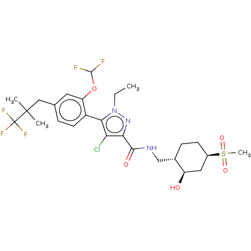 Chemical structure of BindingDB Monomer ID 490823