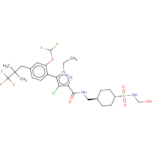 Chemical structure of BindingDB Monomer ID 490870