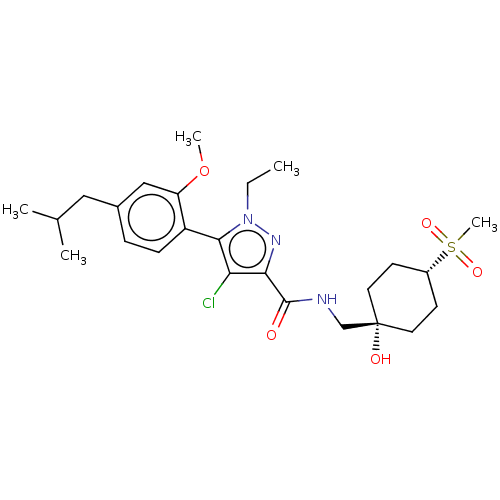 Chemical structure of BindingDB Monomer ID 490876