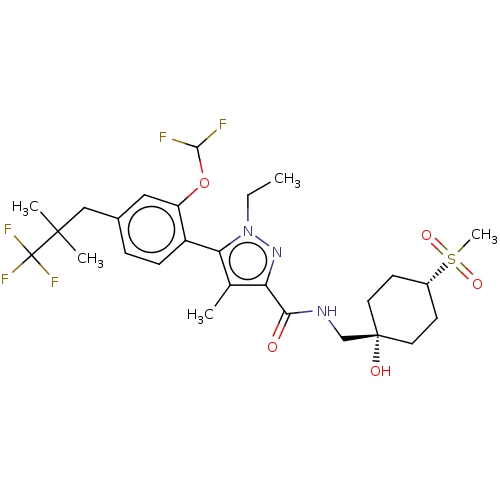 Chemical structure of BindingDB Monomer ID 490949