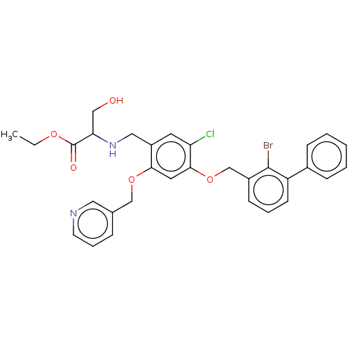 Chemical structure of BindingDB Monomer ID 491036