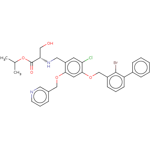 Chemical structure of BindingDB Monomer ID 491038