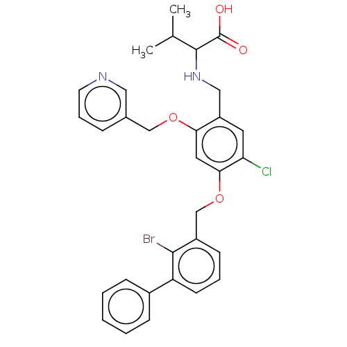 Chemical structure of BindingDB Monomer ID 491044