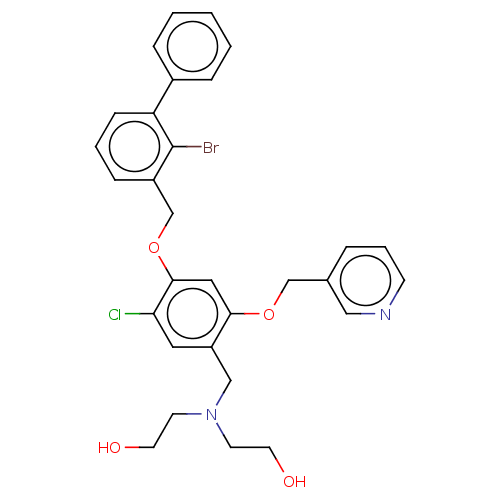 Chemical structure of BindingDB Monomer ID 491046