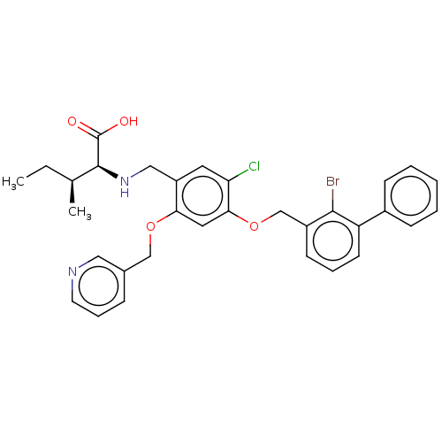 Chemical structure of BindingDB Monomer ID 491053
