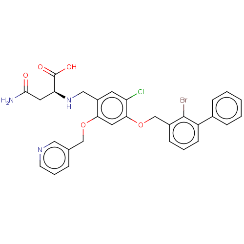 Chemical structure of BindingDB Monomer ID 491054