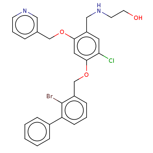 Chemical structure of BindingDB Monomer ID 491055