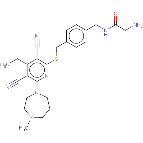 Chemical structure of BindingDB Monomer ID 491136
