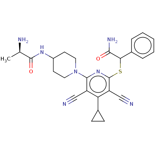 Chemical structure of BindingDB Monomer ID 491401