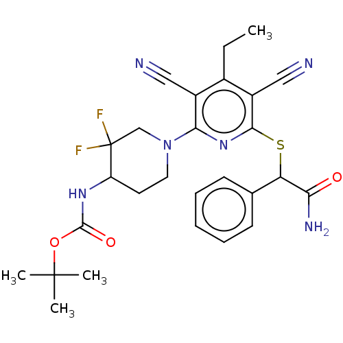 Chemical structure of BindingDB Monomer ID 491412