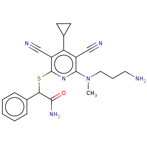 Chemical structure of BindingDB Monomer ID 491419