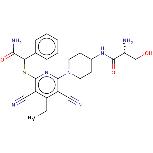 Chemical structure of BindingDB Monomer ID 491424