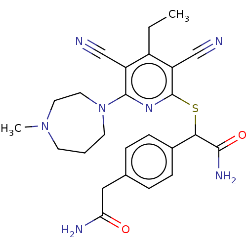 Chemical structure of BindingDB Monomer ID 491426