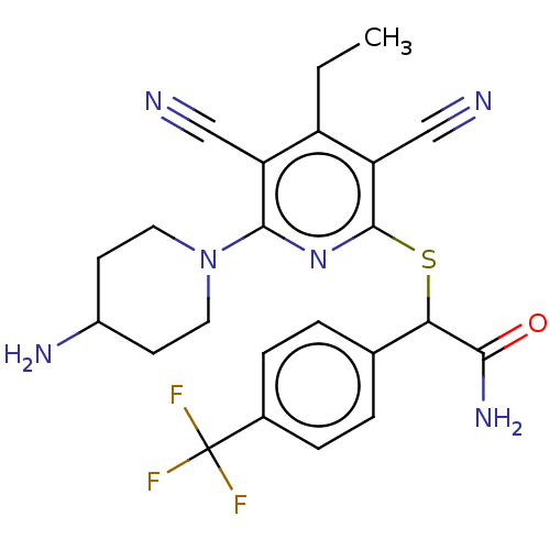 Chemical structure of BindingDB Monomer ID 491436