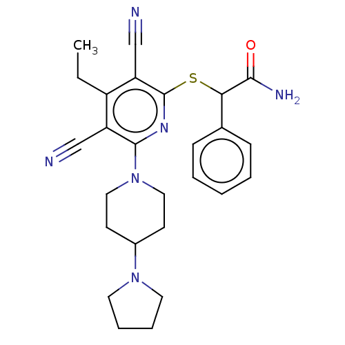 Chemical structure of BindingDB Monomer ID 491437