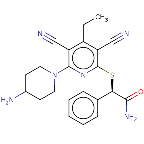 Chemical structure of BindingDB Monomer ID 491438