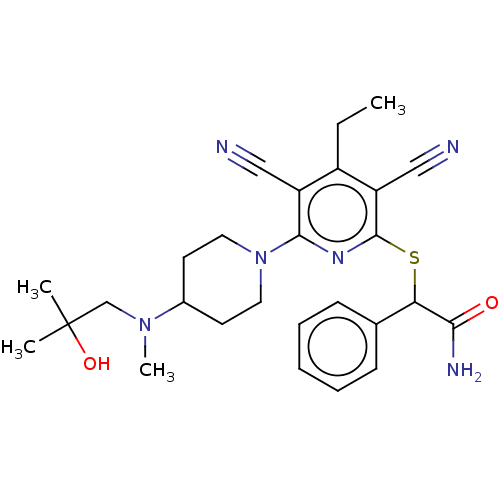 Chemical structure of BindingDB Monomer ID 491461