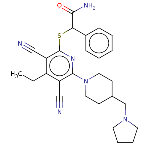 Chemical structure of BindingDB Monomer ID 491462