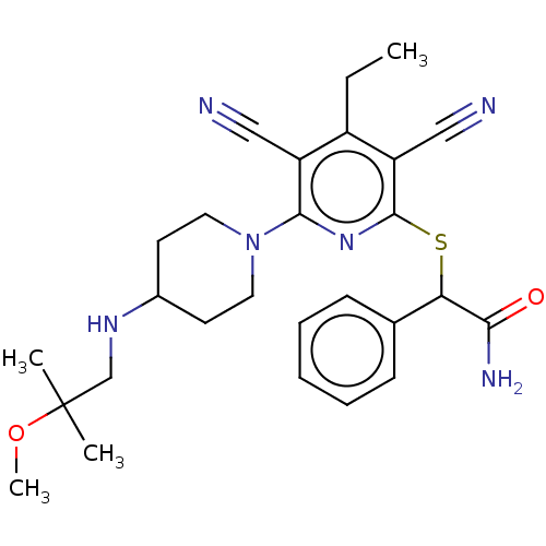 Chemical structure of BindingDB Monomer ID 491463
