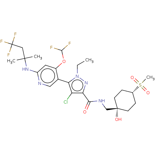 Chemical structure of BindingDB Monomer ID 491721