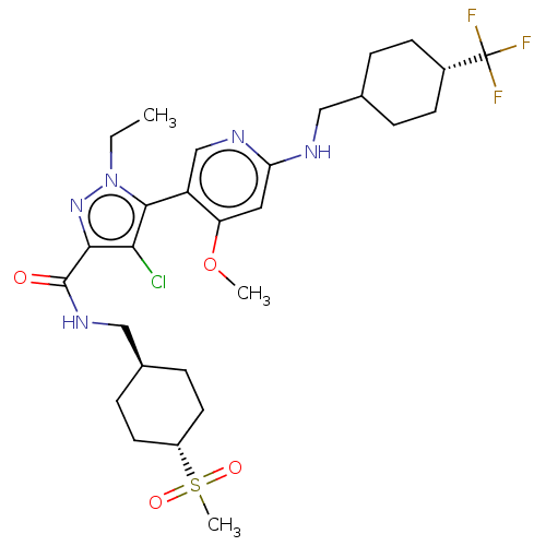 Chemical structure of BindingDB Monomer ID 491754