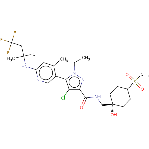 Chemical structure of BindingDB Monomer ID 491792