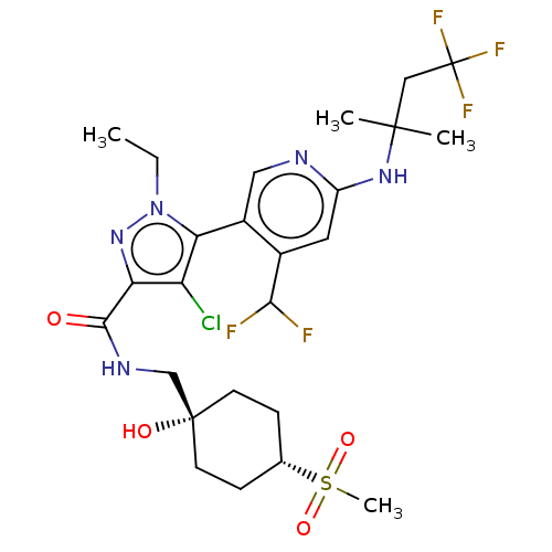 Chemical structure of BindingDB Monomer ID 491809