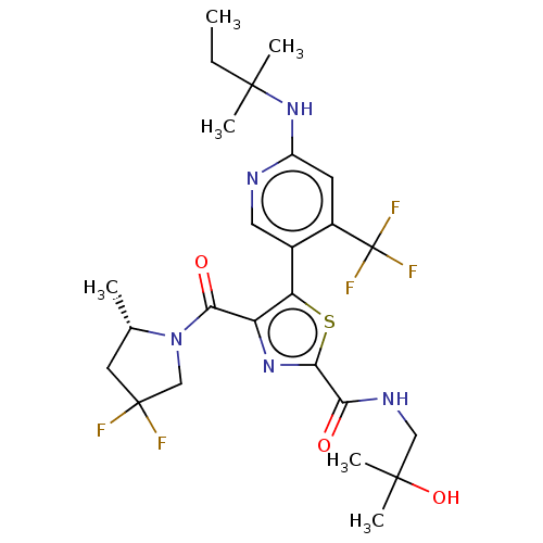 Chemical structure of BindingDB Monomer ID 491962