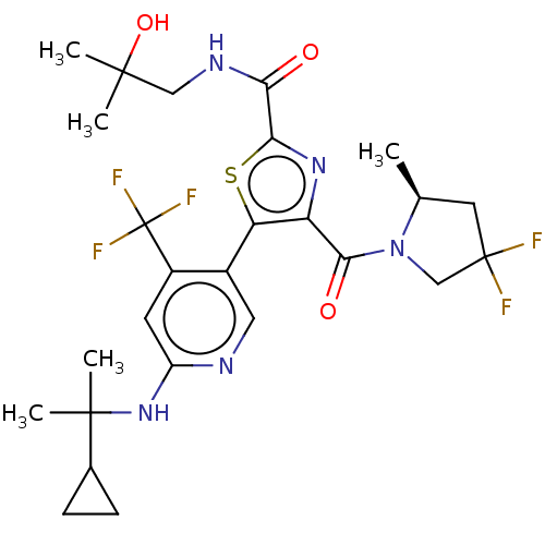 Chemical structure of BindingDB Monomer ID 491966