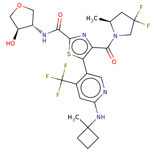 Chemical structure of BindingDB Monomer ID 492045