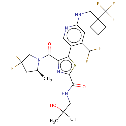 Chemical structure of BindingDB Monomer ID 492132