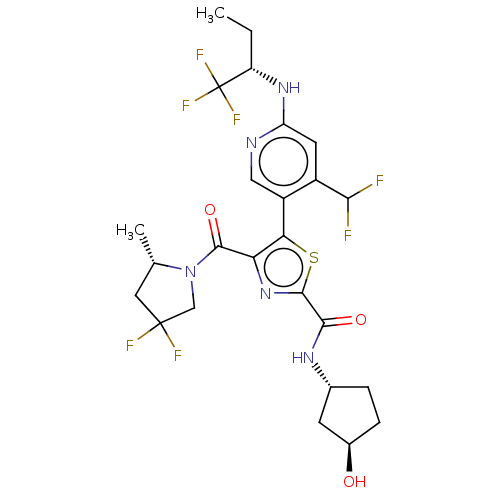 Chemical structure of BindingDB Monomer ID 492283